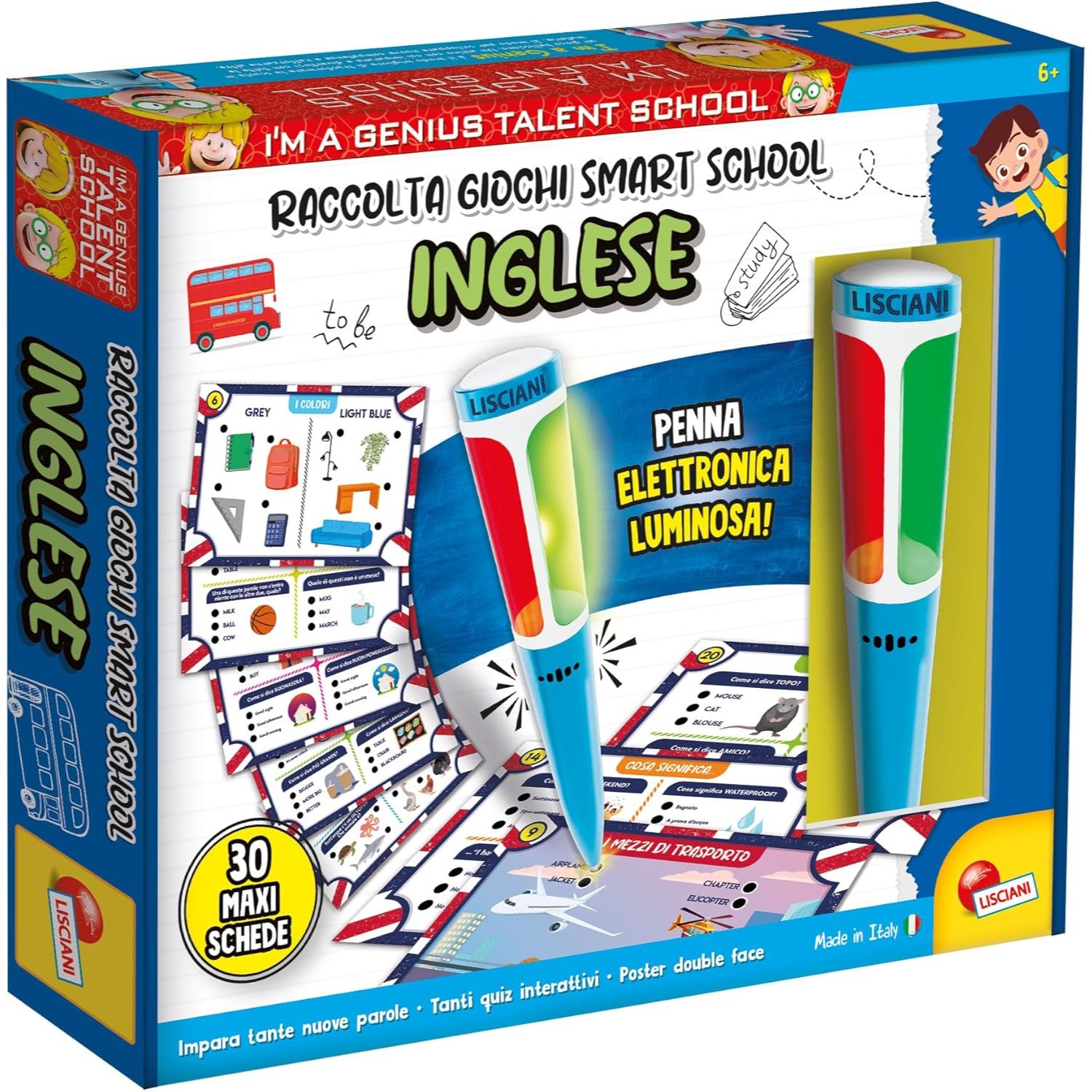 LSC113859 I'm a Genius - Raccolta Giochi Smart School Inglese - immagine 1