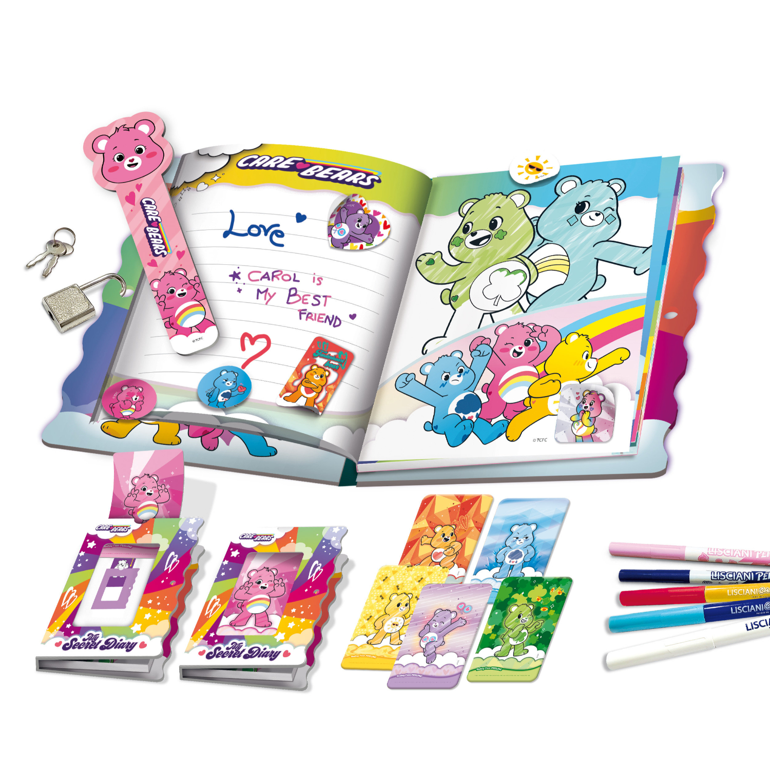 LSC117482 Care Bears - Il Mio Diario Segreto - immagine 1