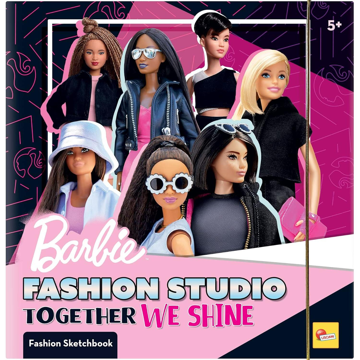 LSC12808 Barbie - Sketchbook: Together We Shine Fashion Studio - immagine 1