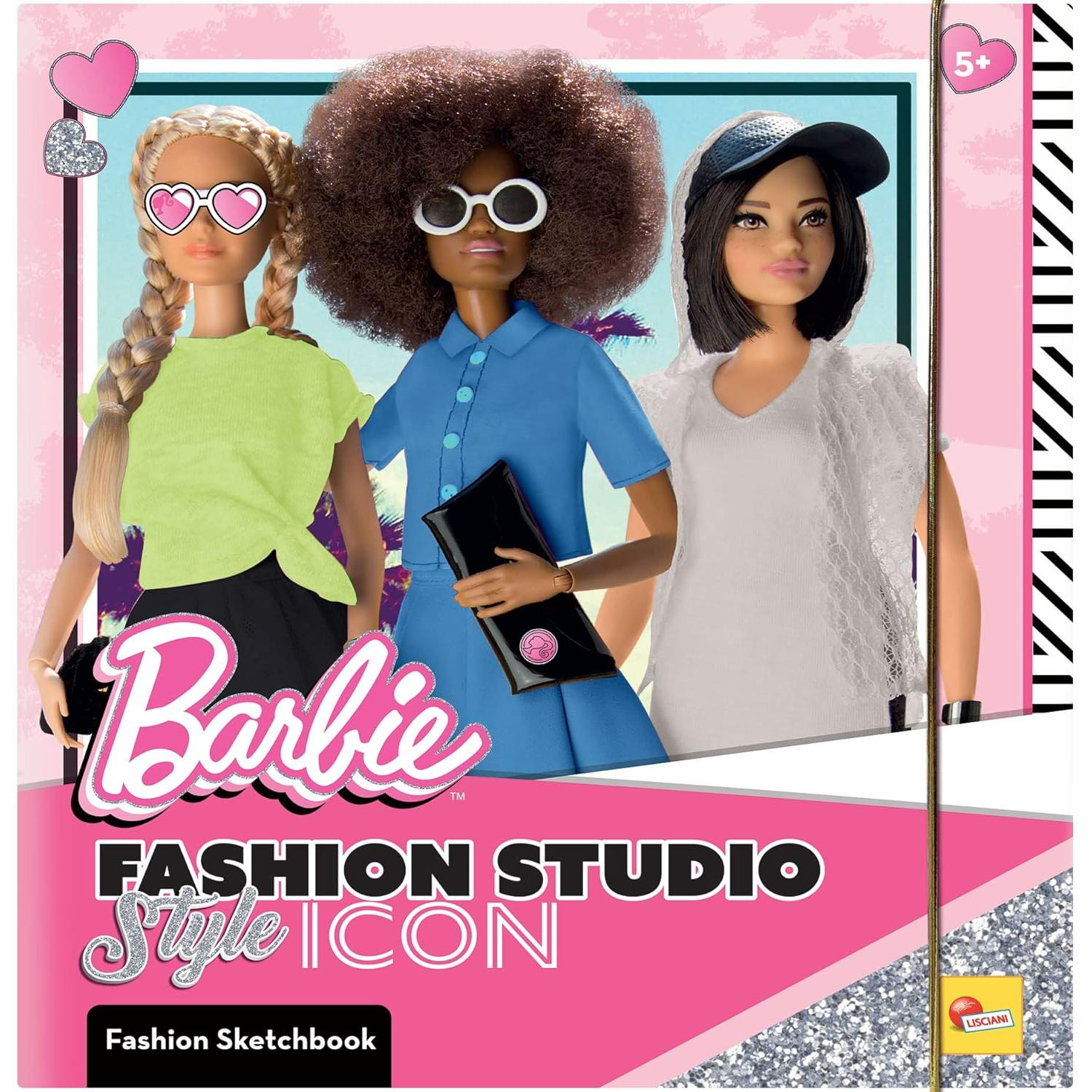 LSC12839 Barbie - Sketchbook: Style Icon Fashion Studio - immagine 1