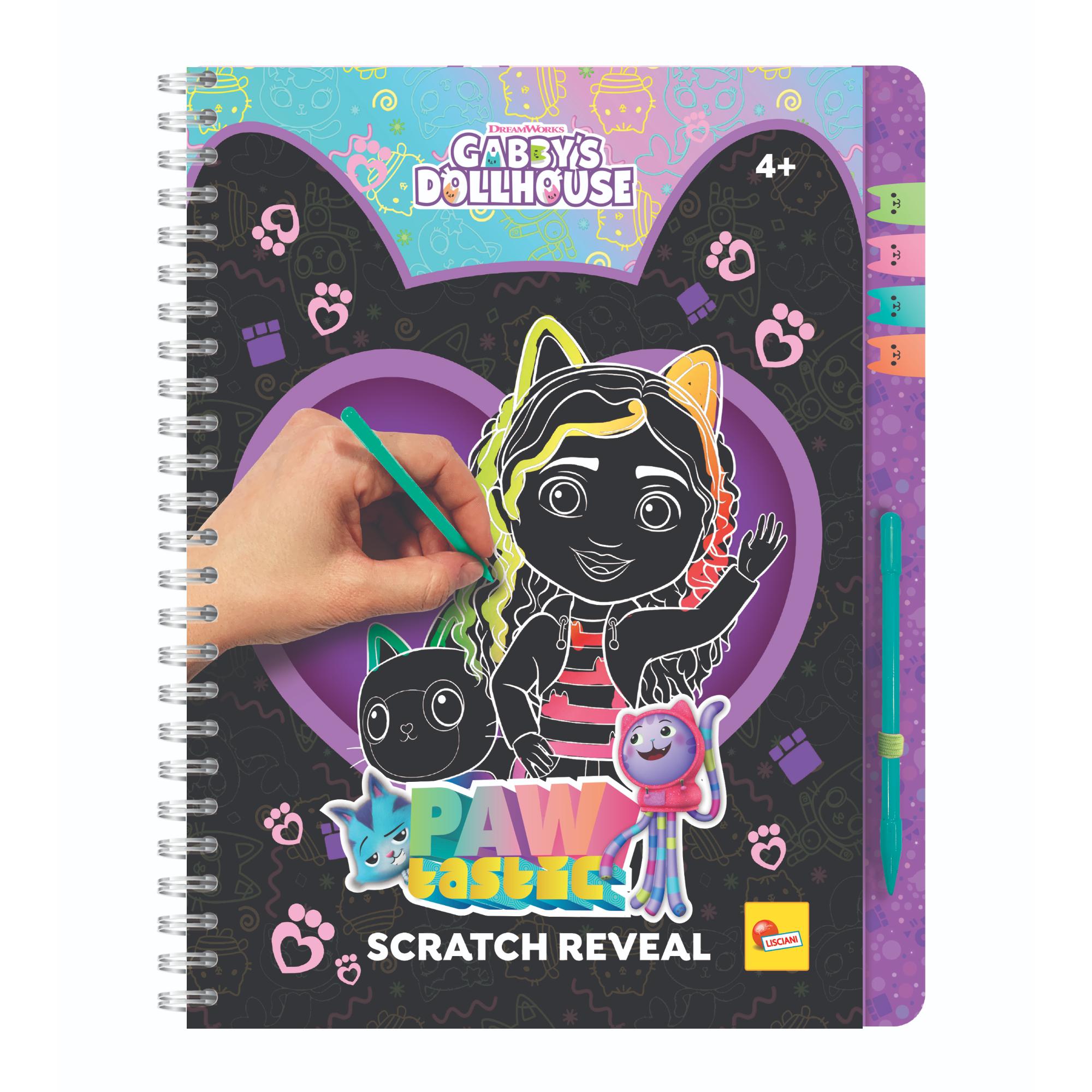 LSC12969 Gabby's Dollhouse - Sketchbook Pawtastic Scratch Reveal - immagine 1