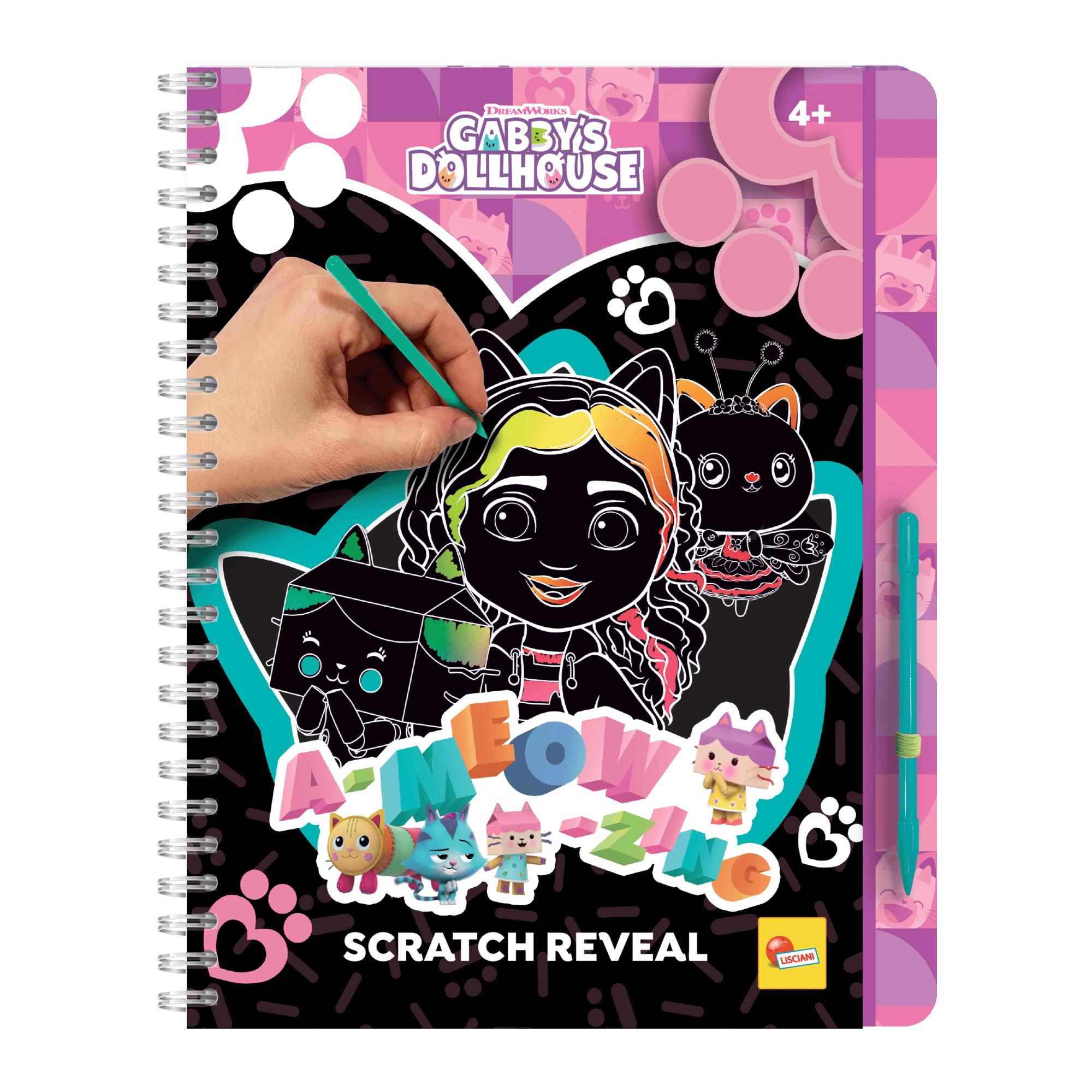LSC12976 Gabby's Dollhouse - Sketchbook A-Meow-Zing Scratch Reveal - immagine 1