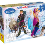 Puzzle da 35 Pezzi - Double Face: Frozen: Playing on the Ice