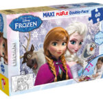 Puzzle da 60 Pezzi - Double Face: Frozen: Sisters Forever