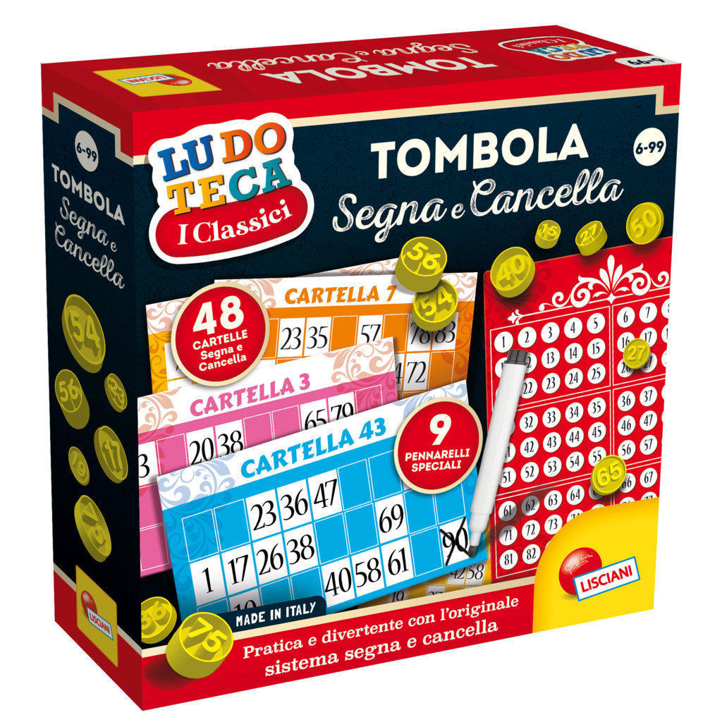 LSC56996 Ludoteca - Tombola Segna e Cancella 48 Cartelle - immagine 1