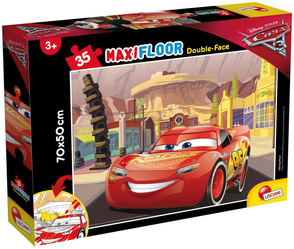 LSC60665 Puzzle da 35 Pezzi Maxi - Cars 3: Go! Go! Go! - immagine 1