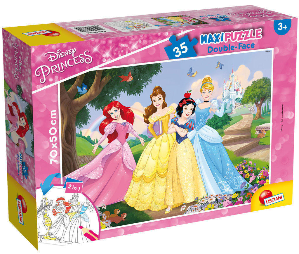 LSC66704 Puzzle da 35 Pezzi Maxi - Principesse Disney - immagine 1