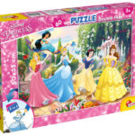 Puzzle da 60 Pezzi - Double Face: Disney Princess