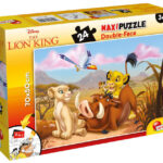 Puzzle da 24 Pezzi Maxi - Double Face: Il Re Leone