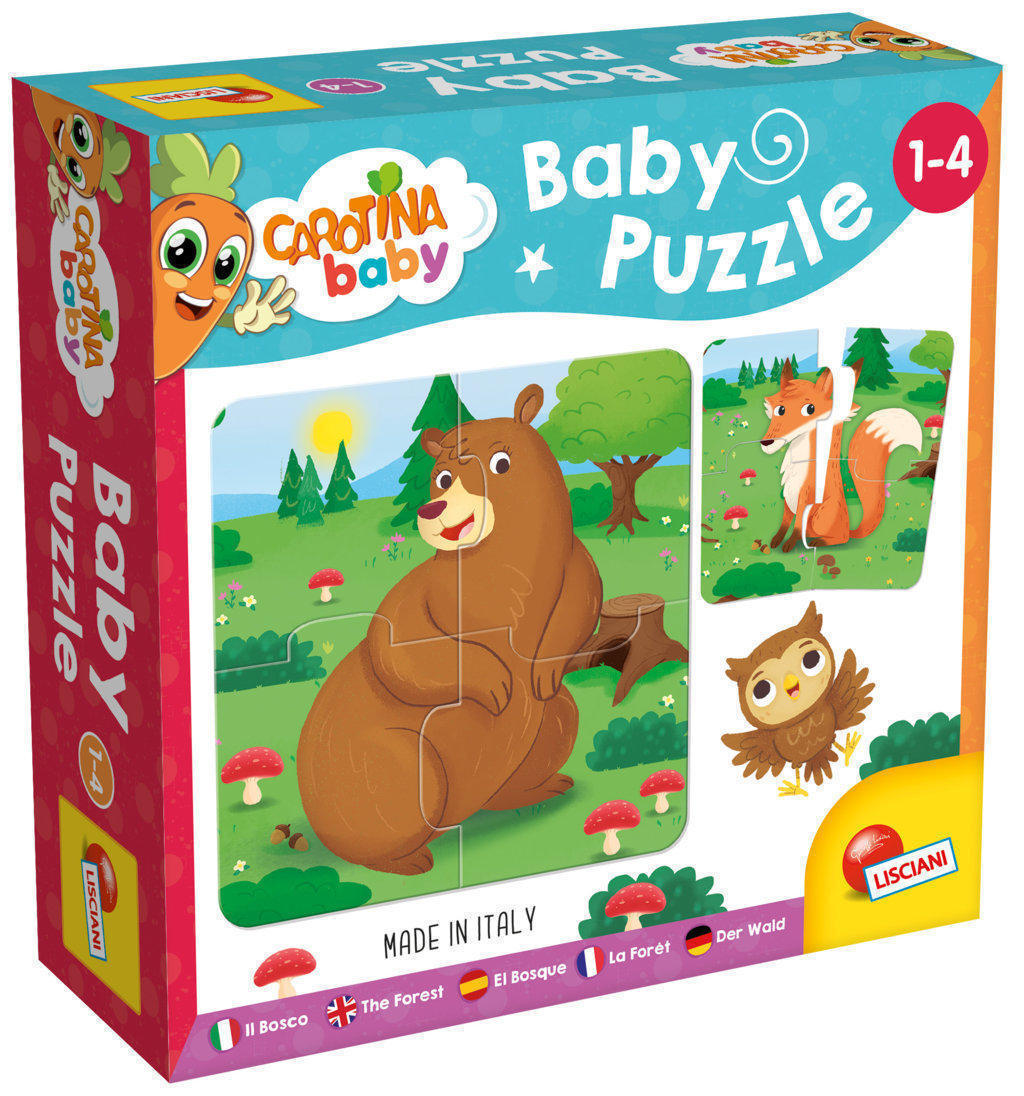 LSC80076 Carotina Baby - Baby Puzzle: Il Bosco - immagine 1