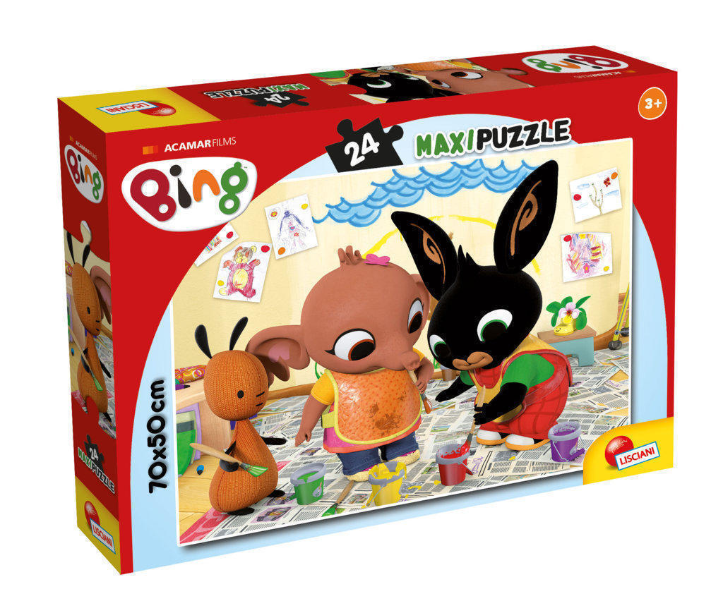 LSC81202 Puzzle da 24 Pezzi Maxi - Bing: Art Attack - immagine 1