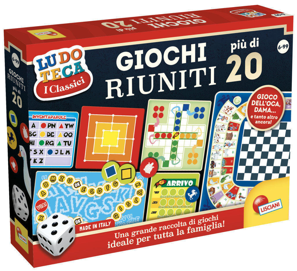 LSC89154 Ludoteca - Giochi Riuniti: Più di 20 - immagine 1