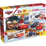 2 Puzzle da 24 Pezzi Maxi - Double Face: Cars