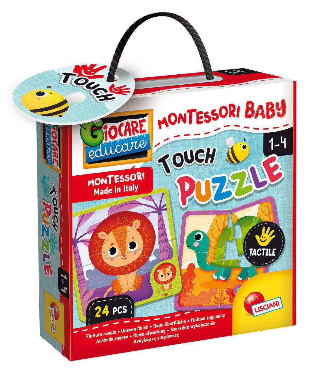 LSC92680 Montessori Baby - Touch Puzzle - immagine 1