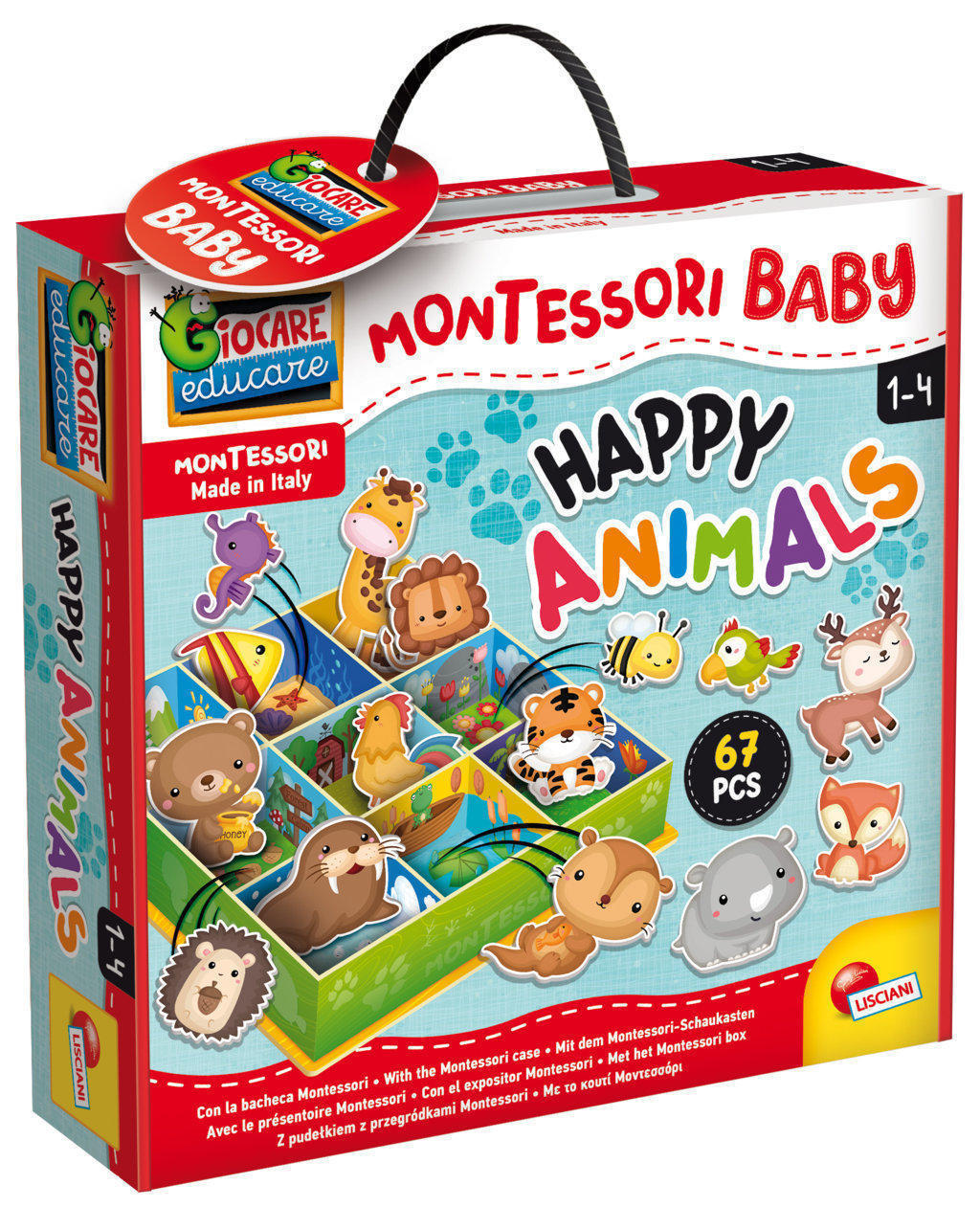 LSC92772 Montessori Baby - Happy Animals - immagine 1