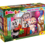 Puzzle da 60 Pezzi Gigante da Pavimento - Masha e Orso