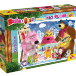 Puzzle da 60 Pezzi Maxi - Masha e Orso