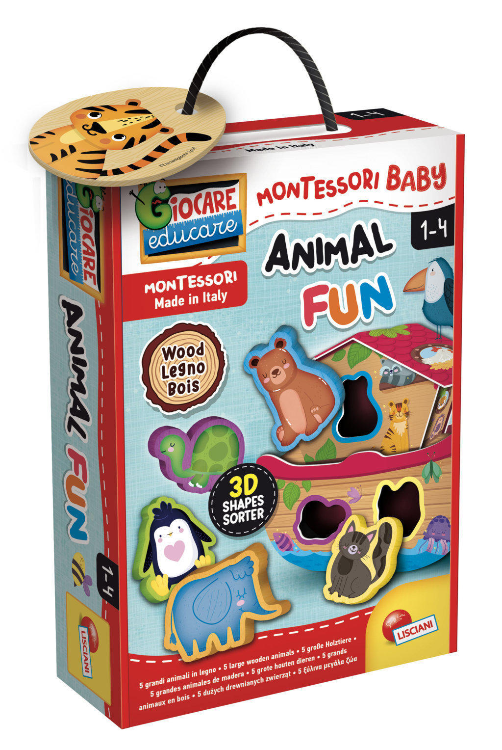 LSC96893 Montessori Baby - Animal Fun - immagine 1