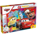 Puzzle da 24 Pezzi - Double Face: Cars