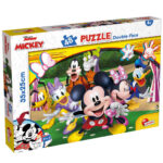 Puzzle da 48 Pezzi - Double Face: Mickey