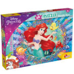 Puzzle da 48 Pezzi - Double Face: Disney Princess: Ariel
