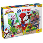 Puzzle da 24 Pezzi - Double Face: Spidey: Let's Challenge