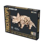 Modello 3D in Legno - Triceratopo