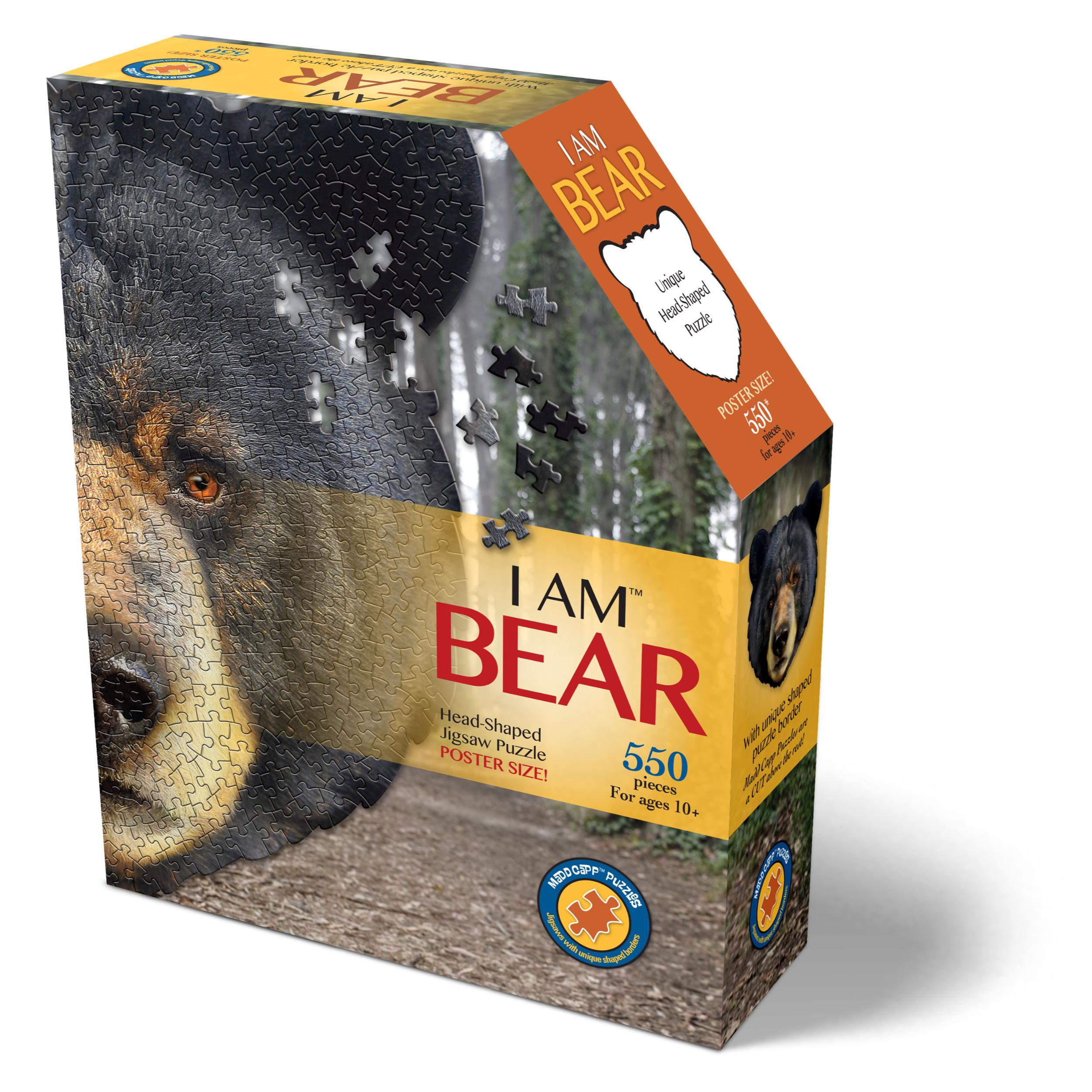 MDC3004 Puzzle da 550 Pezzi Sagomato - I Am Bear - immagine 1