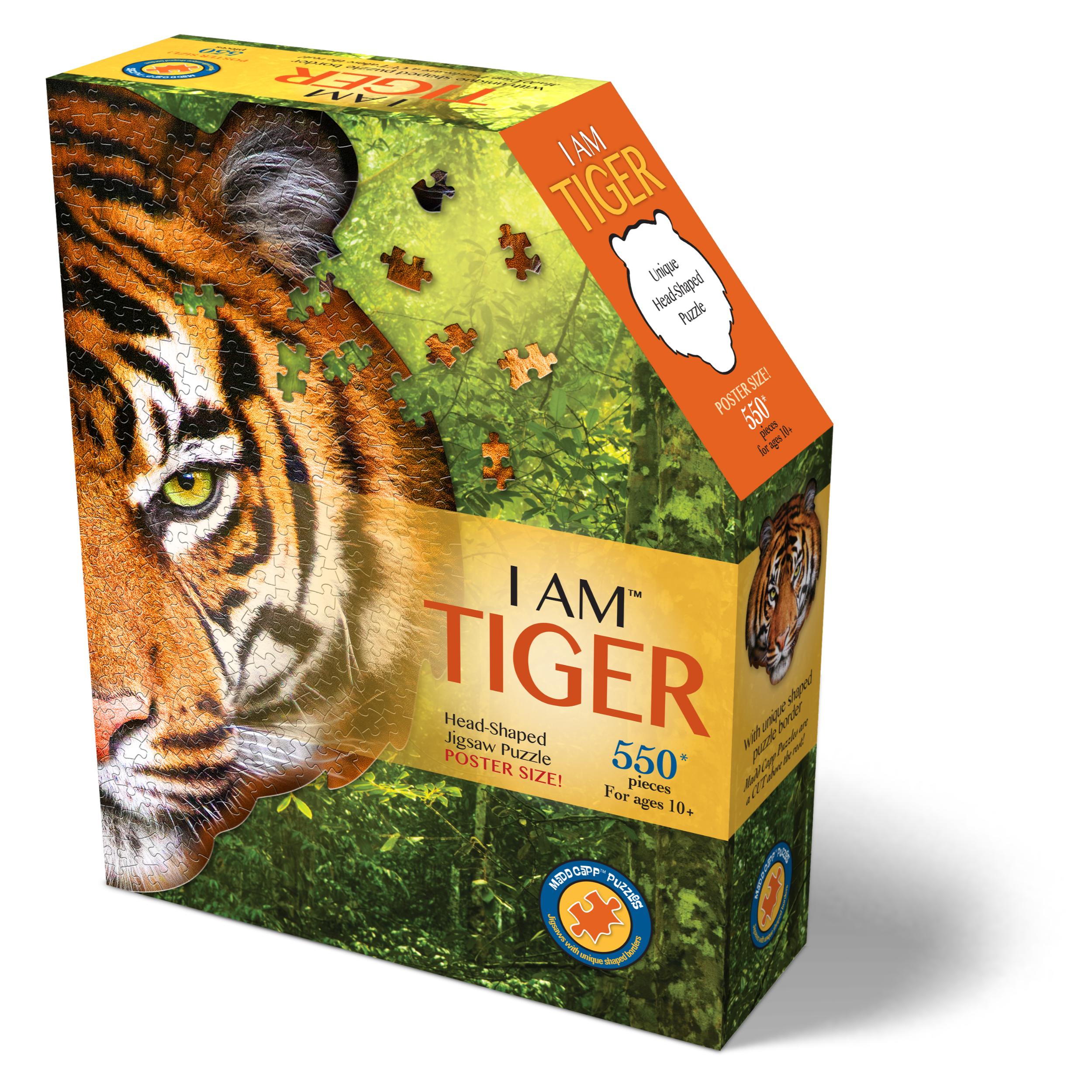 MDC3005 Puzzle da 550 Pezzi Sagomato - I Am Tiger - immagine 1