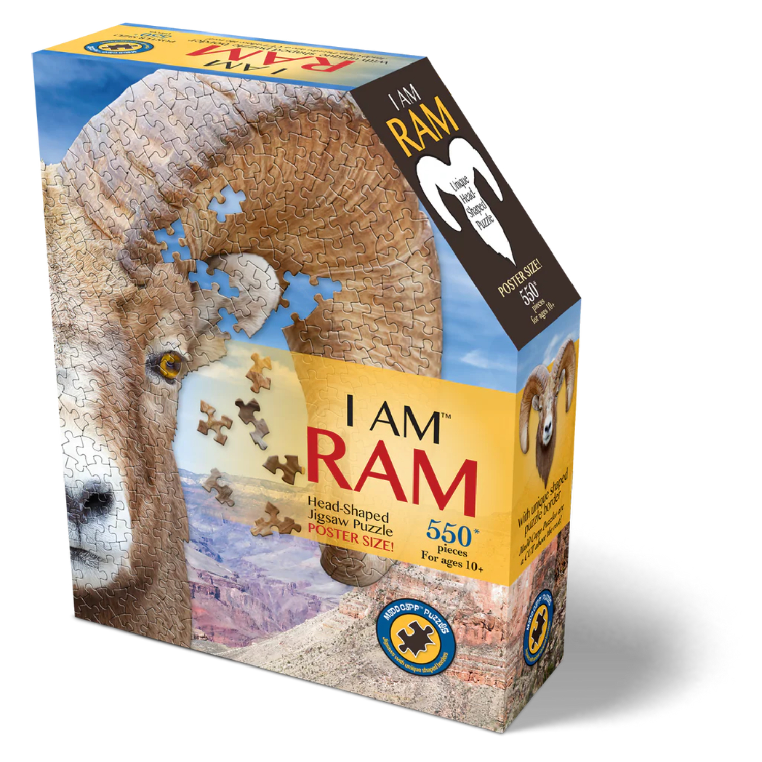 MDC3015 Puzzle da 550 Pezzi Sagomato - I Am Ram - immagine 1