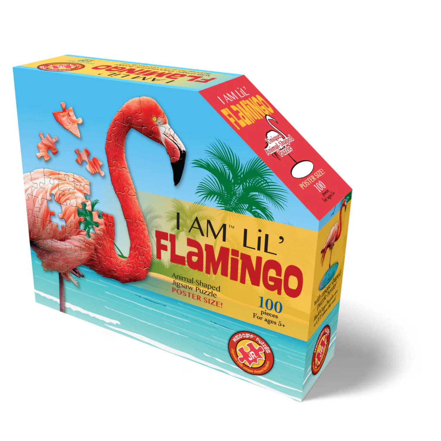 MDC4009 Puzzle da 100 Pezzi Sagomato - I Am Lil' Flamingo - immagine 1