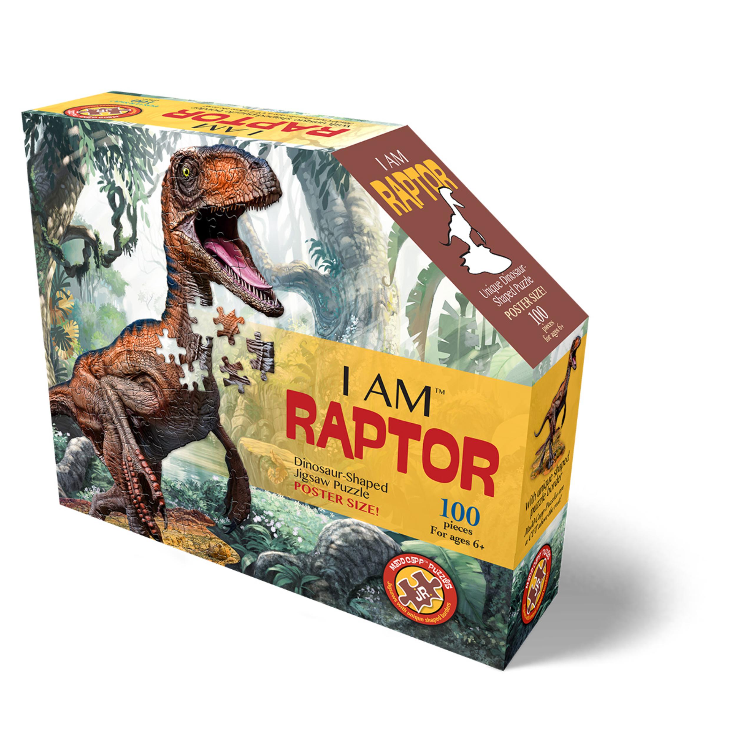 MDC4016 Puzzle da 100 Pezzi Sagomato - I Am Raptor - immagine 1