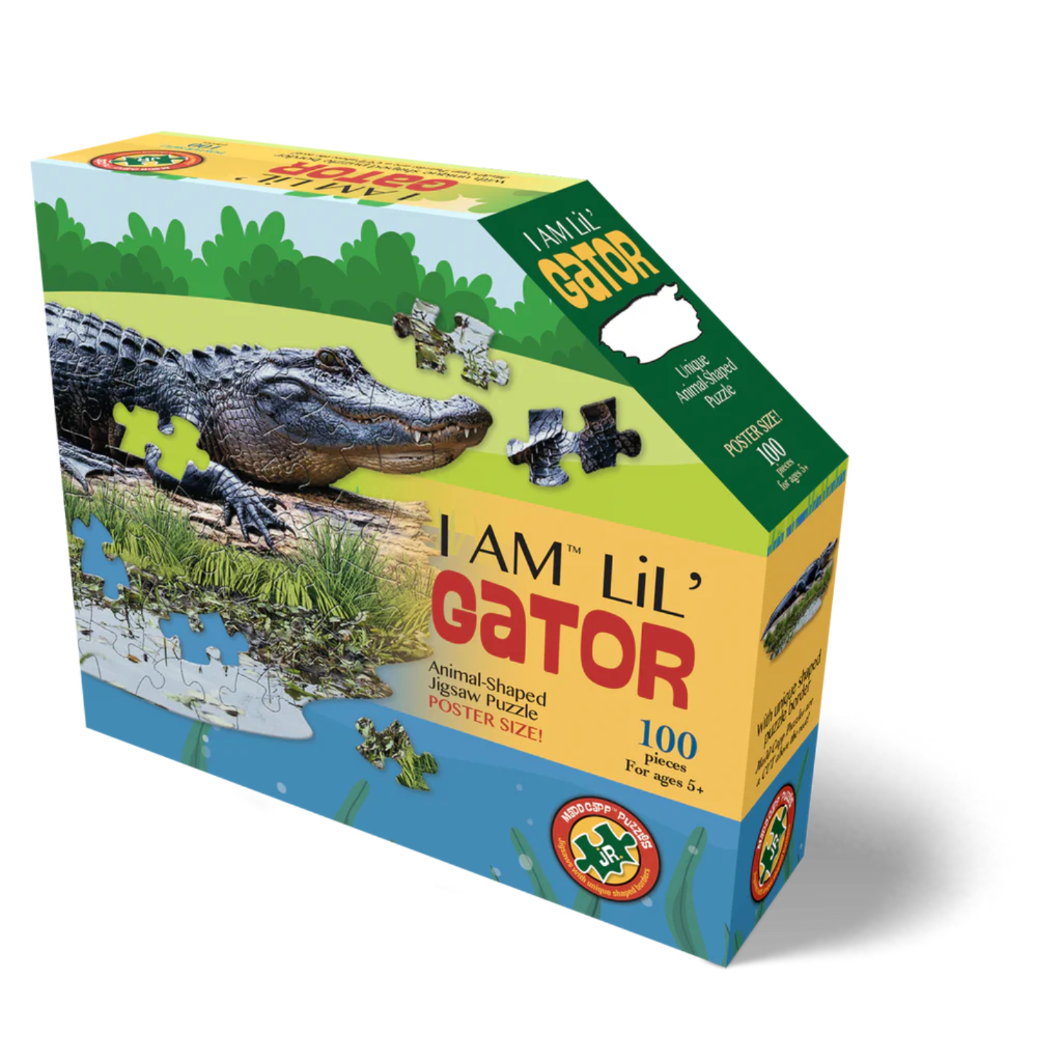 MDC4021 Puzzle da 100 Pezzi Sagomato - I Am Lil' Gator - immagine 1