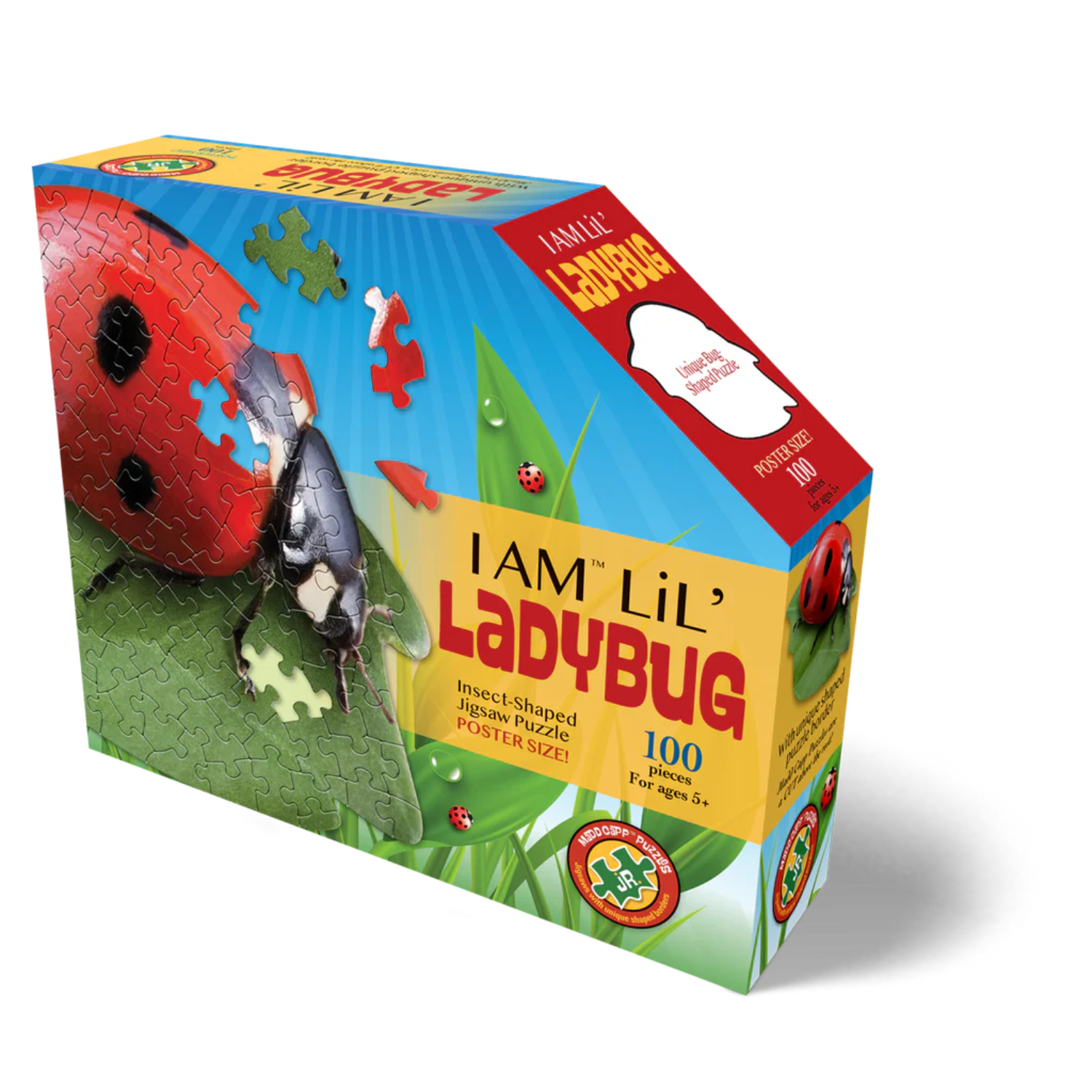 MDC4024 Puzzle da 100 Pezzi Sagomato - I Am Lil' Ladybug - immagine 1