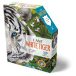 Puzzle da 300 Pezzi Sagomato - I Am White Tiger