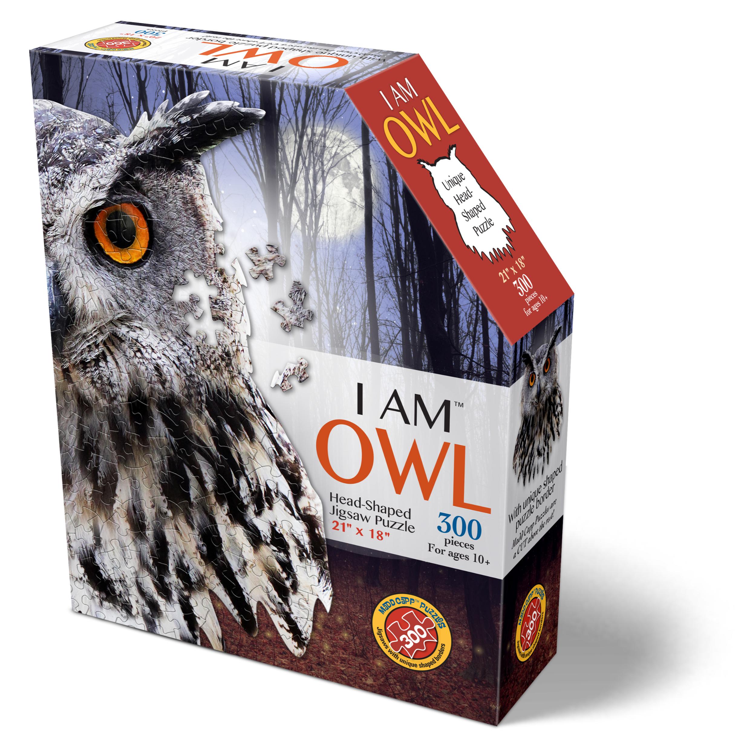 MDC6012 Puzzle da 300 Pezzi Sagomato - I Am Owl - immagine 1