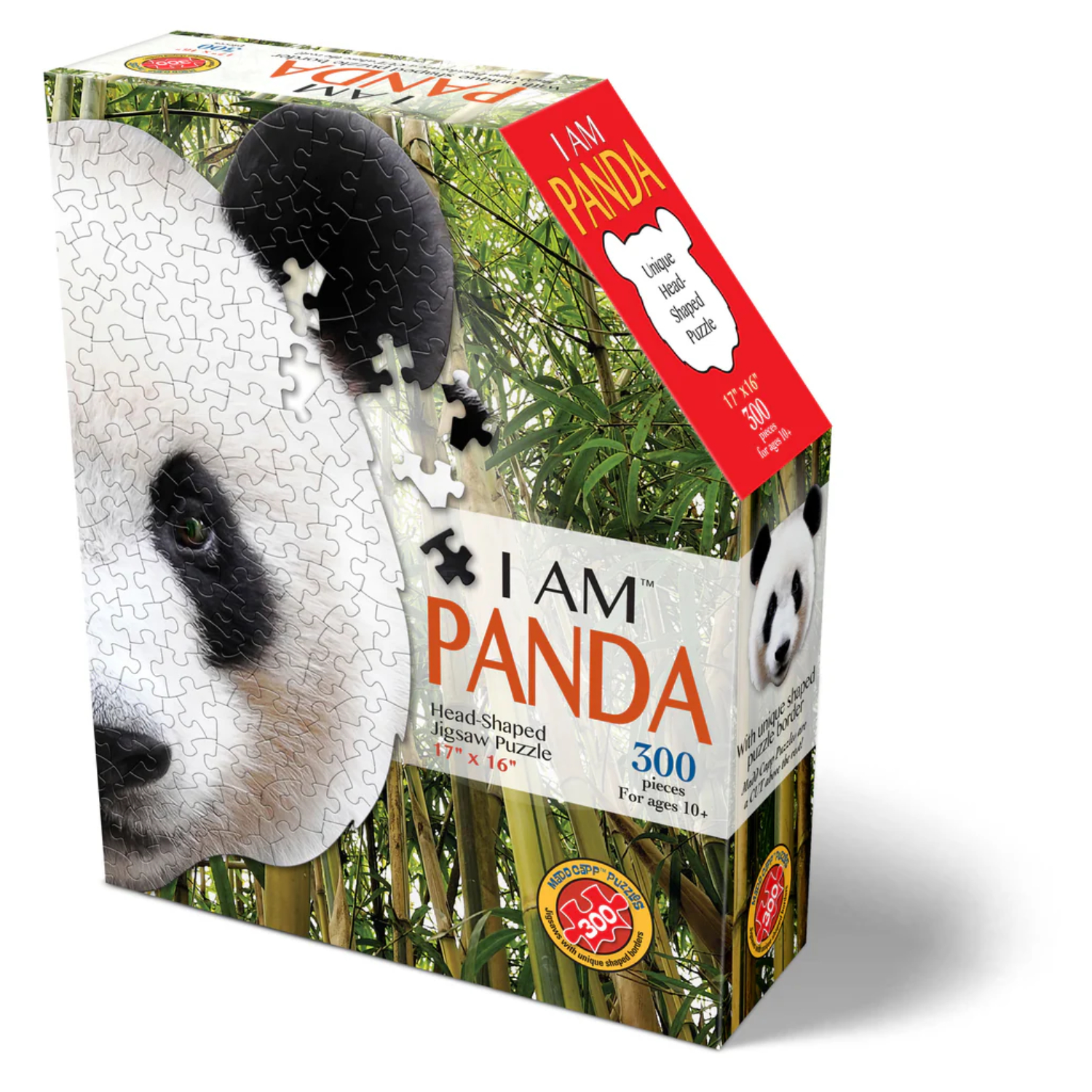 MDC6014 Puzzle da 300 Pezzi Sagomato - I Am Panda - immagine 1