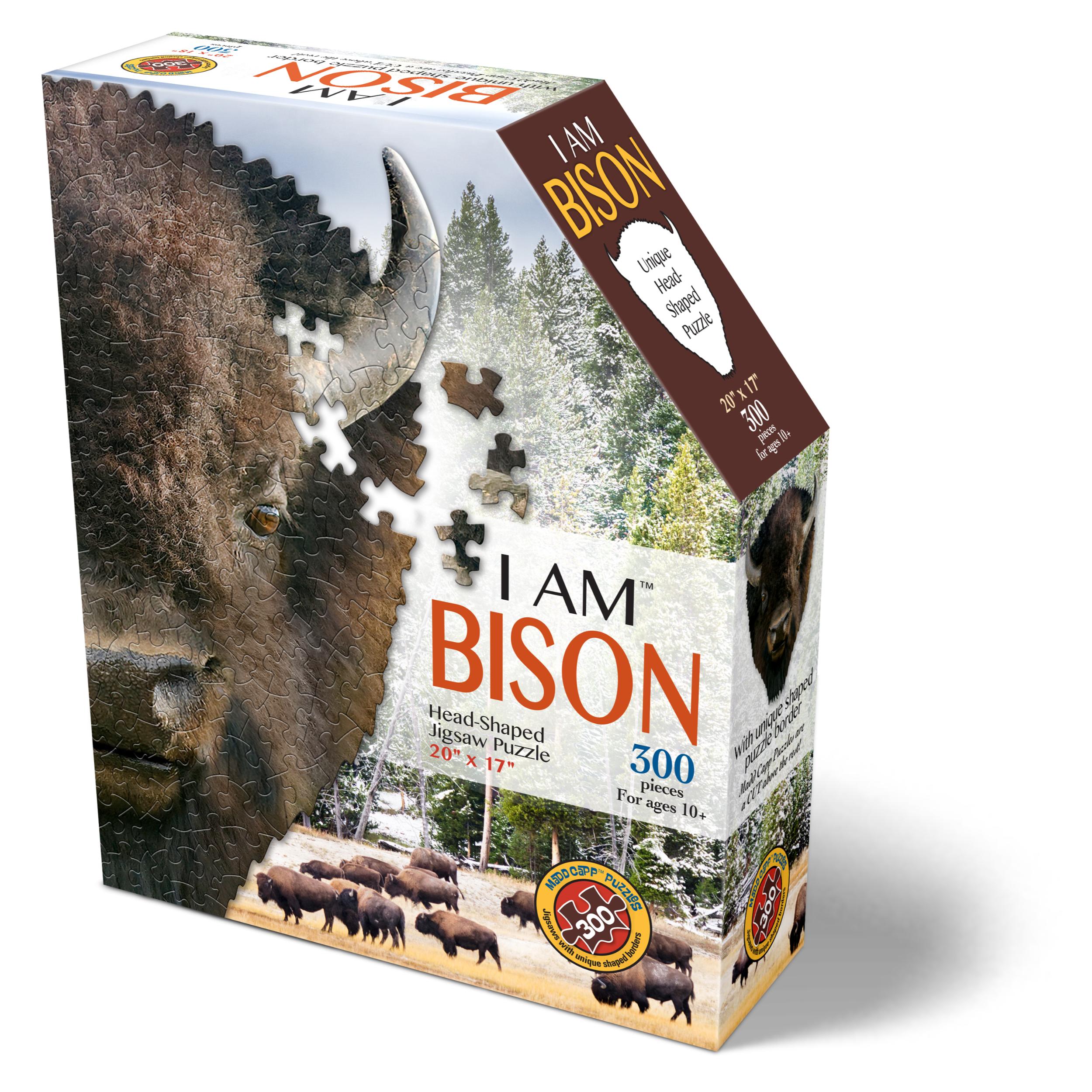 MDC6015 Puzzle da 300 Pezzi Sagomato - I Am Bison - immagine 1