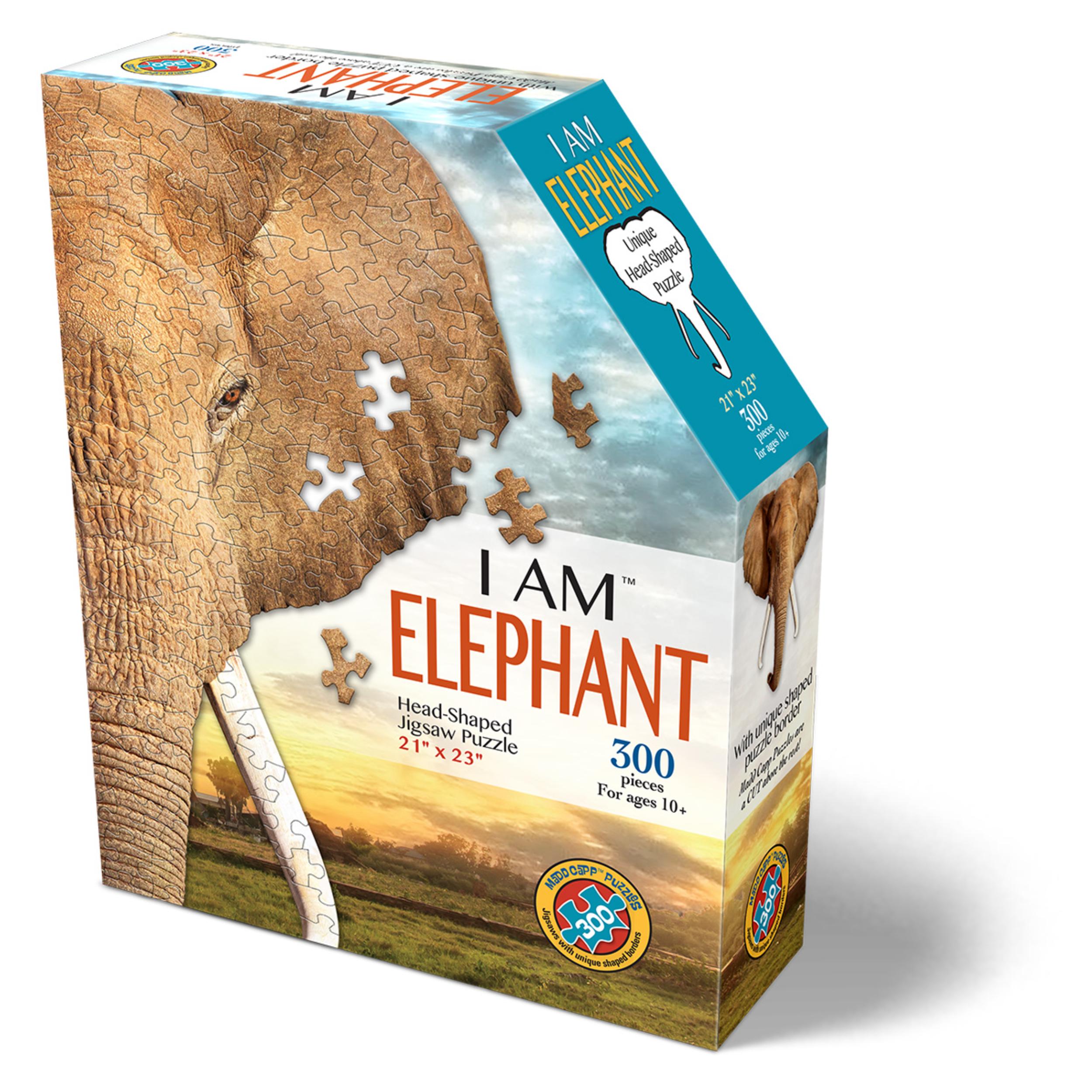 MDC6017 Puzzle da 300 Pezzi Sagomato - I Am Elephant - immagine 1