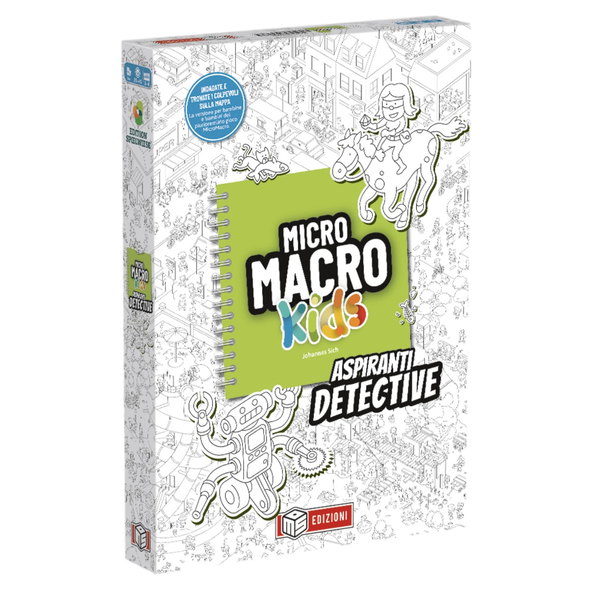 MSE116973 MIcroMacro Kids - Aspiranti Detective (Ed. Italiana) - immagine 1