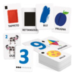 Carte Vitamine Gioco Numeri, Forme e Colori - immagine 2