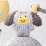 Mini Upset Duck Plush Keychain Wish List Duck 12 cm Blind Box Display (6) - immagine 4