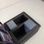 Evoretro Trading Card Storage Box for 60 Cards Black - immagine 4