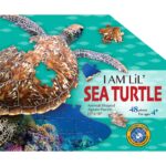 Puzzle da 48 Pezzi Sagomato - I Am Lil' Sea Turtle - immagine 2