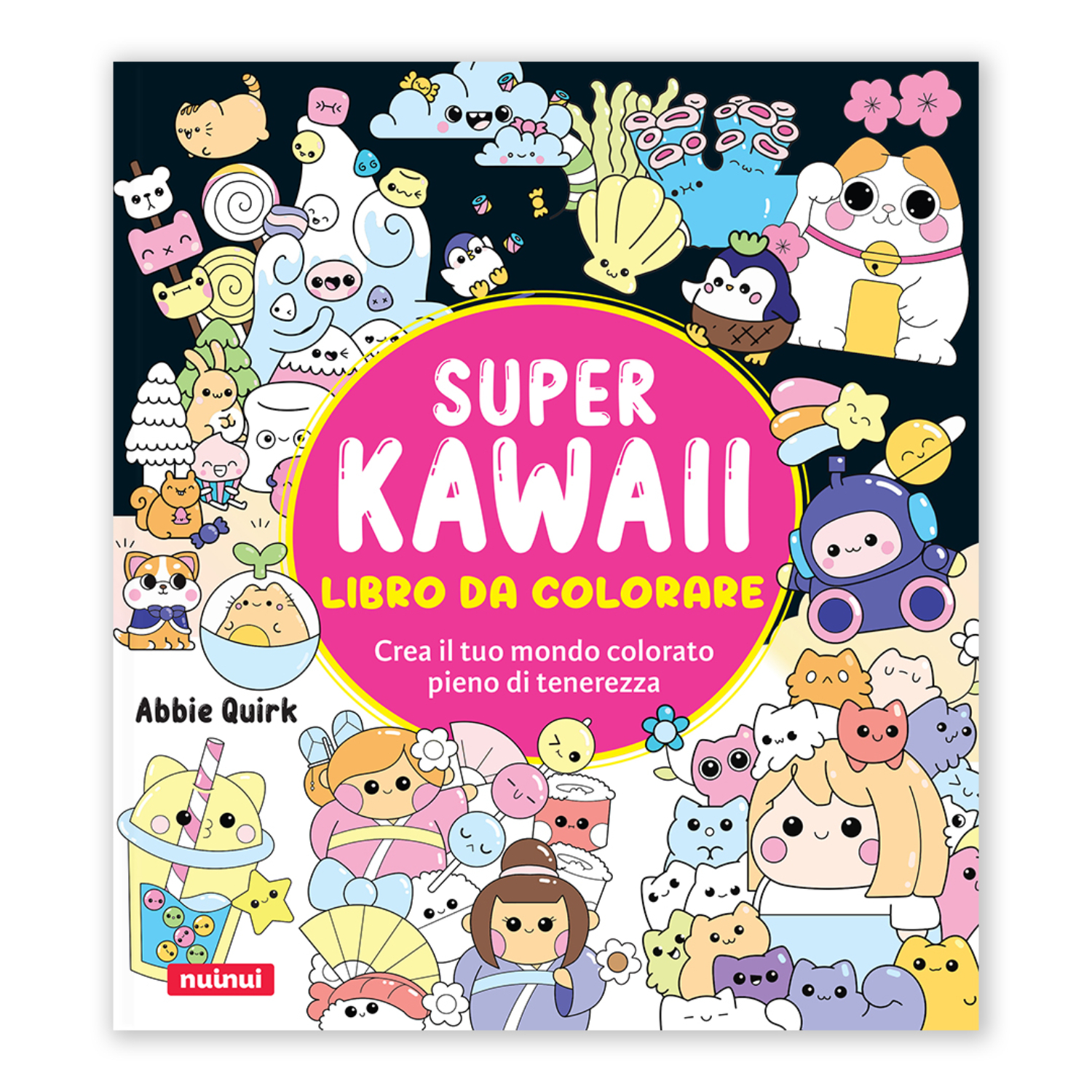 NUI75830 Super Kawaii - Libro da Colorare - immagine 1