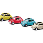 Fiat 500F 1965  Quattro Colori Asso Scala 1:32