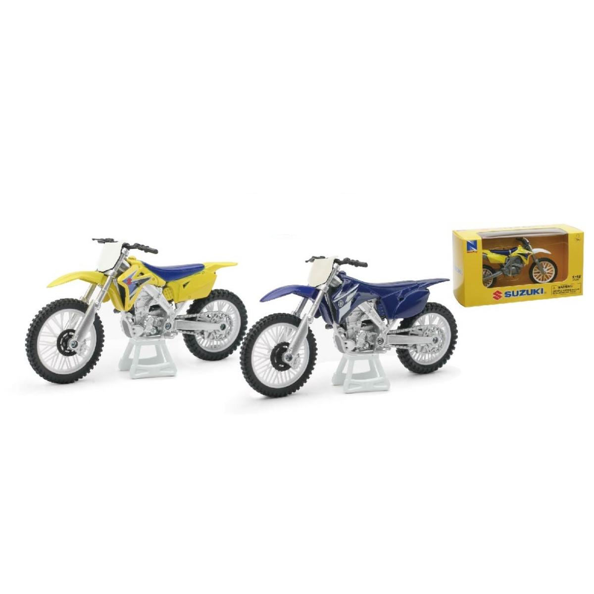 NWR67223I 1:18 DIECAST JAPAN DIRT BIKE 2 ASS - immagine 1