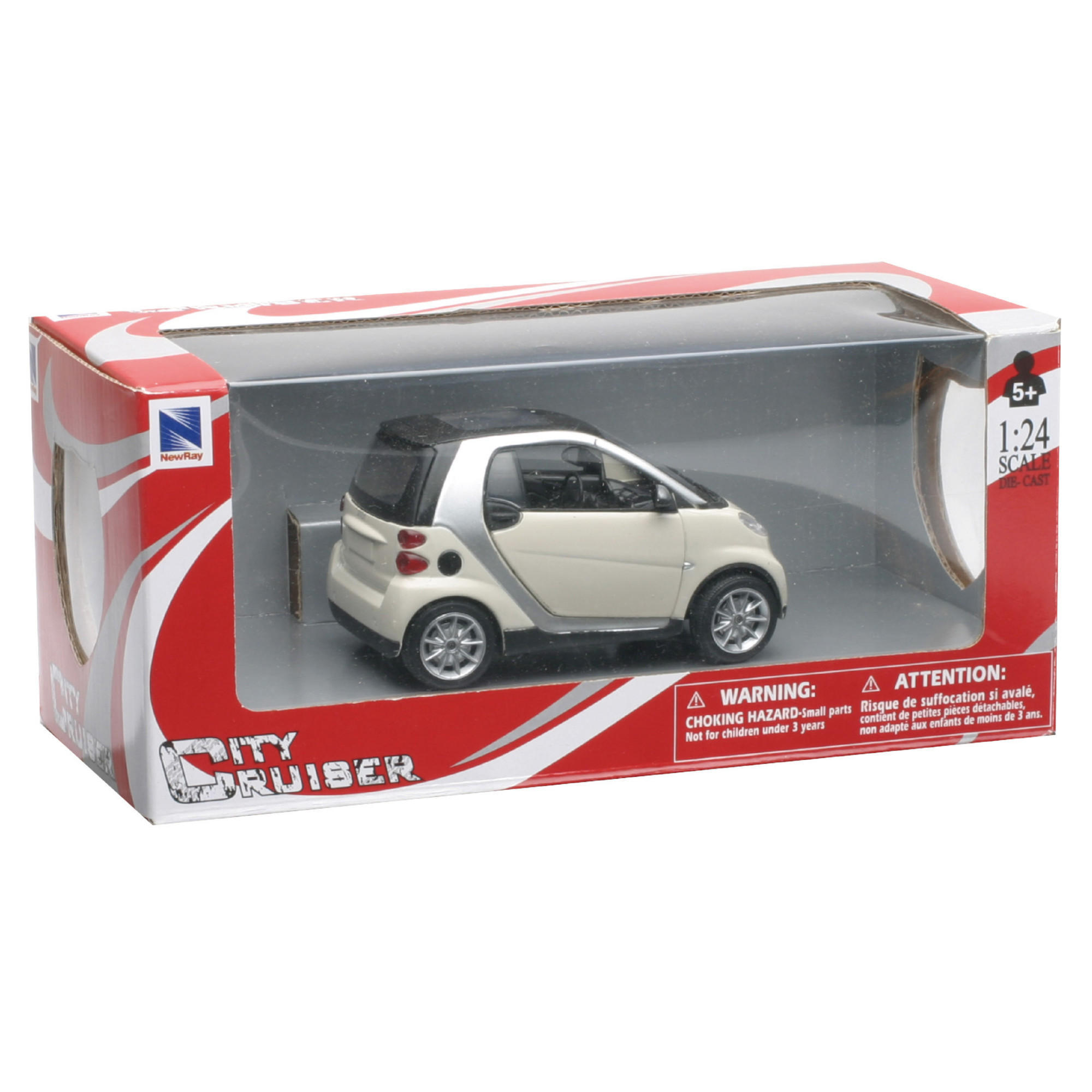 NWR71013I European City Car 4 Styles 8 Ass In Scala 1:24 - immagine 1