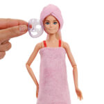 Barbie - Party Suprise Make-up Party Bionda Vestito Rosa - immagine 4