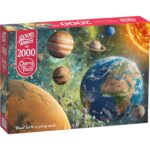 Puzzle da 2000 Pezzi - Planet Earth in galaxy space